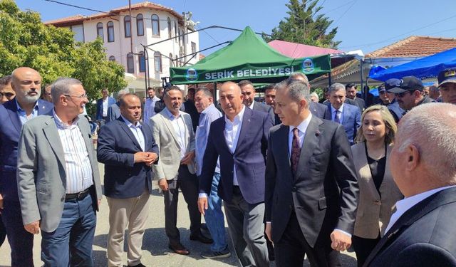 İçişleri Bakanı Ali Yerlikaya, Antalya'ya taziyeye geldi