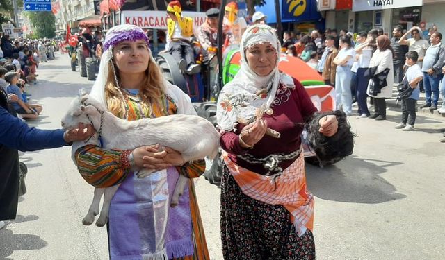 Kumluca'da 26. Tarım ve Seracılık Festivali'nde Yörük coşkusu
