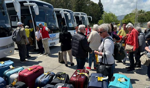 31 yıl sonra ilk kez Marmaris’e geldiler