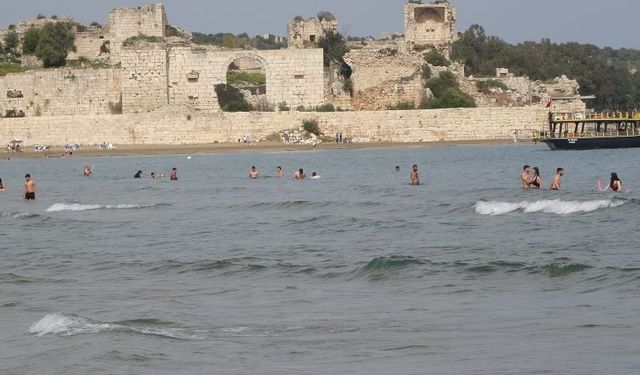 Türkiye'nin dört bir yanından deniz için geldiler