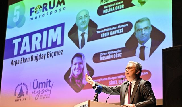 Ümit Uysal: "Tarım Türkiye'nin güvenlik meselesidir"