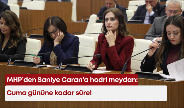 MHP’den Saniye Caran’a hodri meydan: Cuma gününe kadar süre!