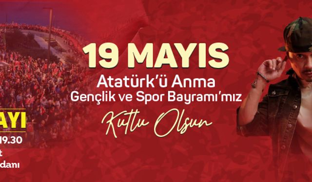 ANTALYA BÜYÜKŞEHİR BELEDİYESİ 19 MAYIS KUTLAMA İLANI