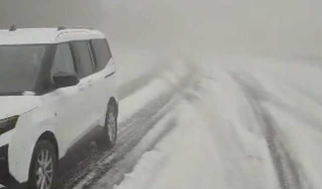 Mersin’i dolu vurdu! Çamlıyayla-Tarsus Karayolu trafiğe kapatıldı