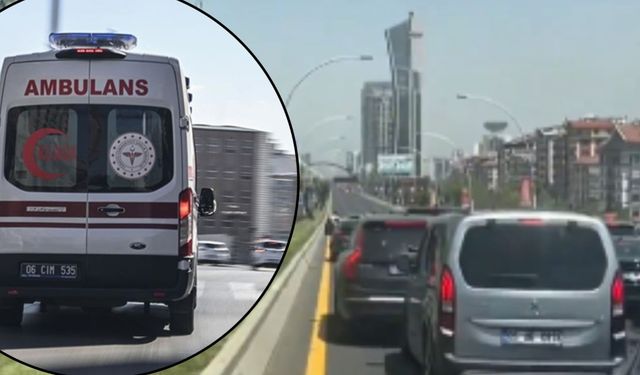 Konya yolunda ambulansa engel olan düğün konvoyuna rekor ceza!