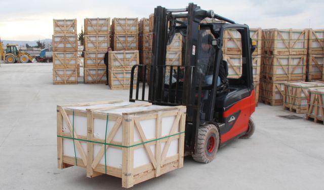 Burdur'da Nisan ayında 20,3 milyon dolarlık ihracat