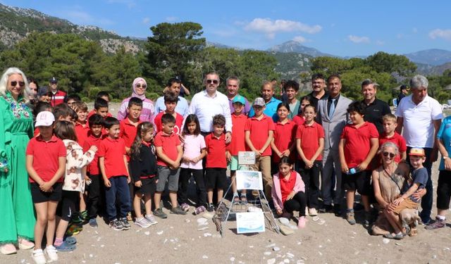 Çıralı'da ilk deniz kaplumbağası yuvası sevinci! Sahilde yasaklar başladı
