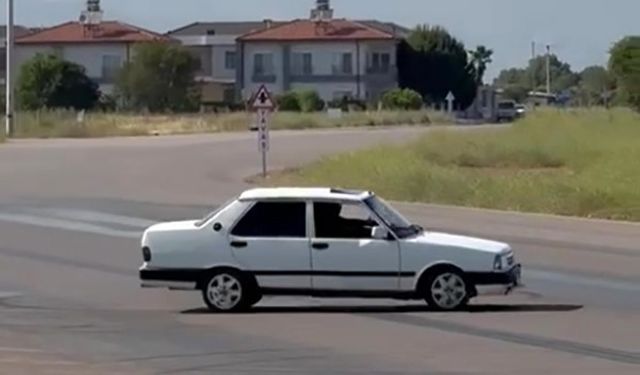 Antalya’da tehlikeli driftin bedeli ağır oldu: 99 bin TL ceza