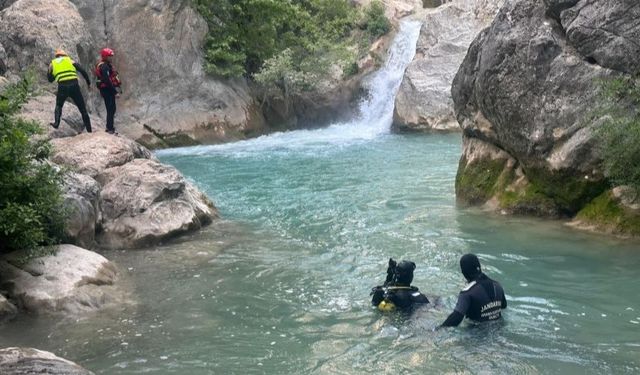 Isparta'da Yazılı Kanyon'da acı kayıp: 7 saat sonra...