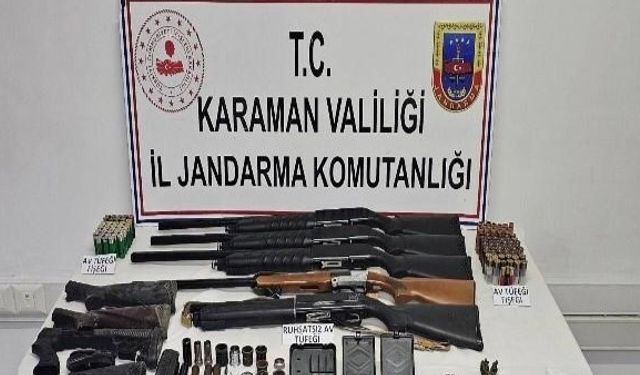 Karaman Jandarması'ndan büyük operasyon: Aranan 30 şahıs yakalandı