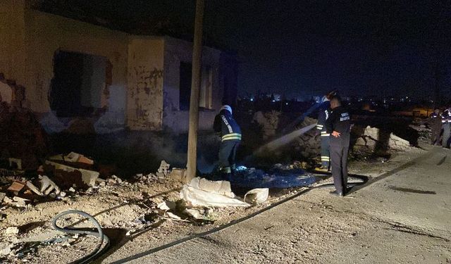 Konya'da itfaiye yanlış ihbarla karşılaştı!