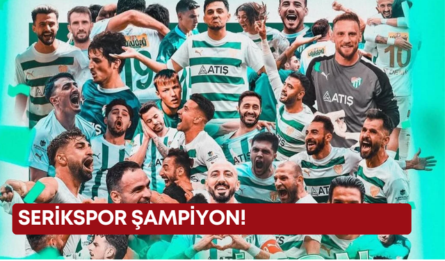 Serikspor şampiyon: Antalya'nın gururu oldular
