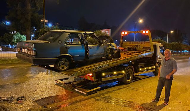 Serik D400 karayolunda trafik kazası