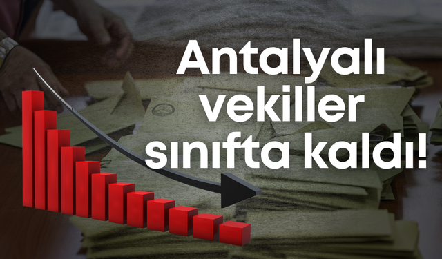 Gençlerin gözünde muhalefet: Antalyalı vekiller sınıfta kaldı!