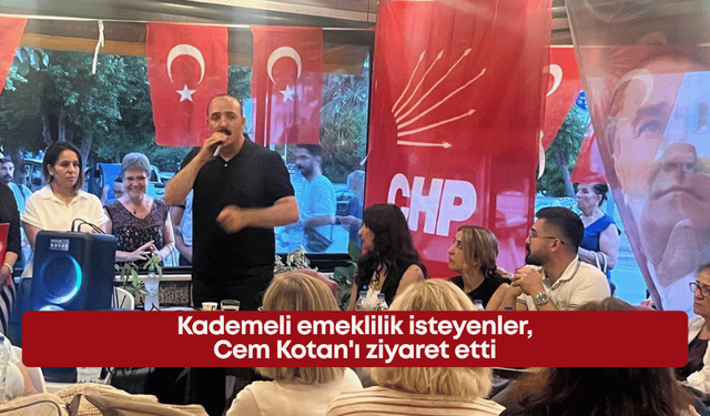 EMADDER'den Cem Kotan'a kademeli emeklilik ziyareti
