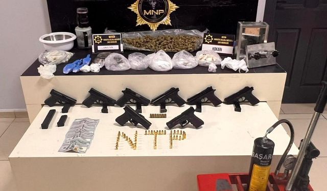 Mersin’de büyük uyuşturucu operasyonu: 49 tutuklama