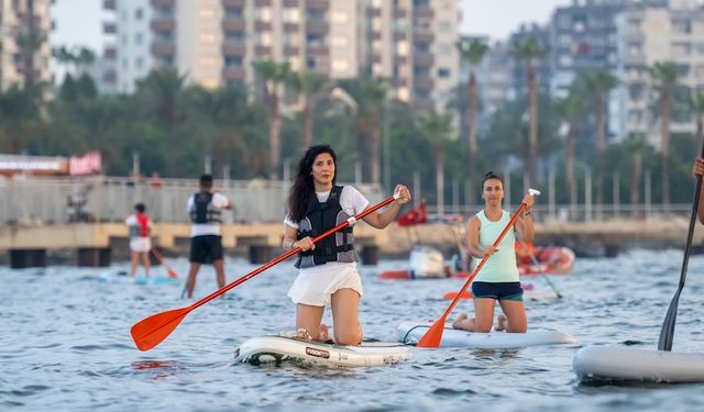 Mersin'de 7'den 77'ye herkes sporla buluşuyor