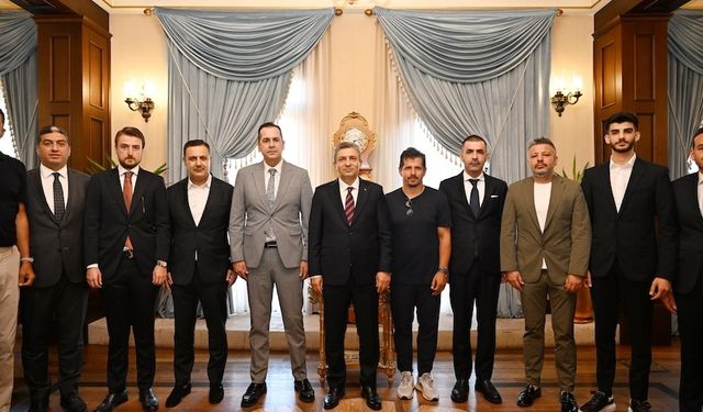Antalyaspor yönetiminden Vali Şahin'e ziyaret