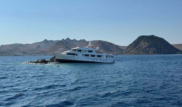 Bodrum Aspat Kalesi açıklarında nefes kesen kurtarma çalışması!