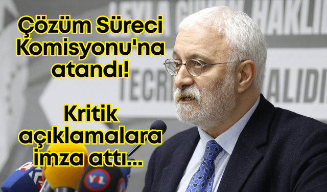 Çözüm Süreci Komisyonu'na atanan DEM Parti Antalya Milletvekili Oluç'tan önemli açıklama!