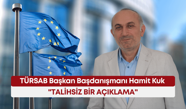 TÜRSAB Başkan Başdanışmanı Hamit Kuk: "Talihsiz bir açıklama"