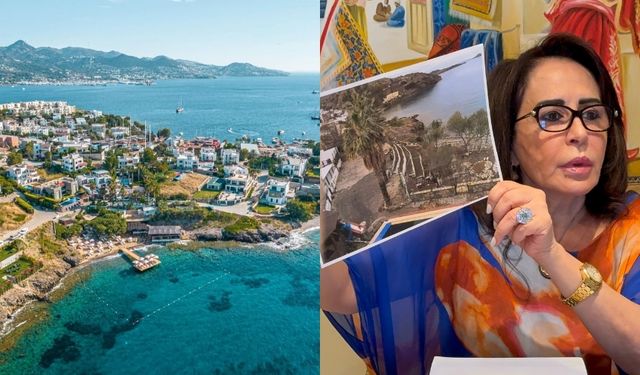 Kaddafi'nin eski danışmanının Bodrum'daki iskelesi yıkıldı