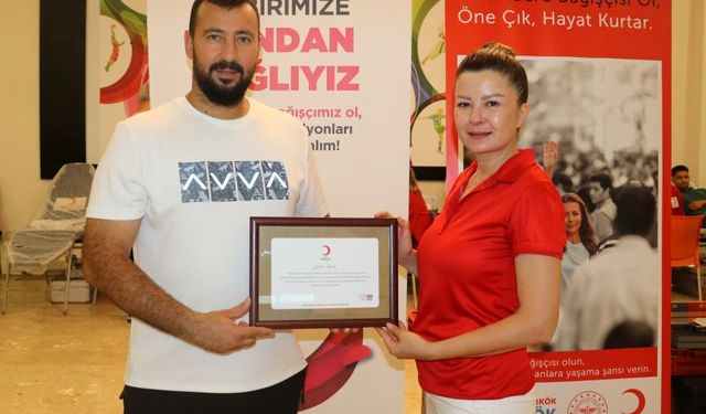 Antalya'da milli sporcular candan bağlılığı ispat etti!