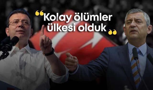 "Kolay ölümler ülkesi olduk" Özgür Özel'den Meclis'e komisyon çağrısı
