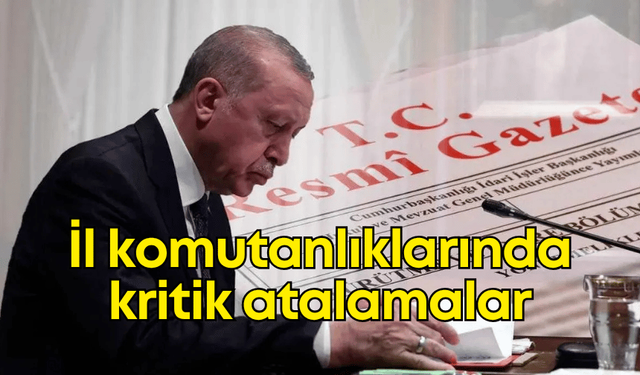 Yeni rütbe ve atamalar Resmi Gazete'de yayımlandı