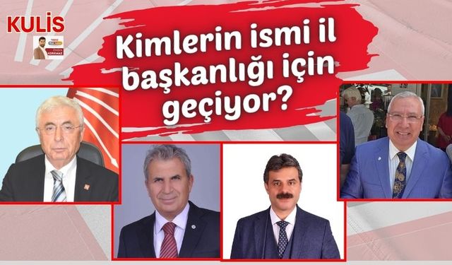 CHP Antalya’da kongre yaklaşıyor: Kimlerin ismi il başkanlığı için geçiyor?