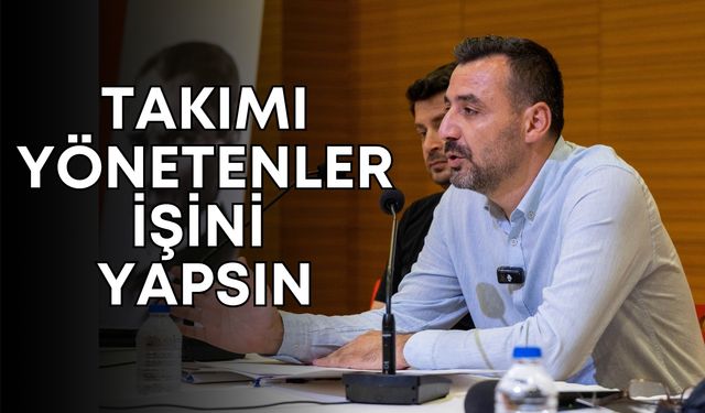 Manavgat Belediyespor'a yol haritası: "Profesyoneller gelsin"