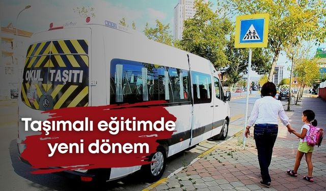 Taşımalı eğitimde yeni dönem: Servisler artık takip edilebilecek