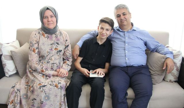 Ispartalı Salih Emre Karakulak'ın LGS'de 500 tam puan alma sırrı: Günde 300 soru!