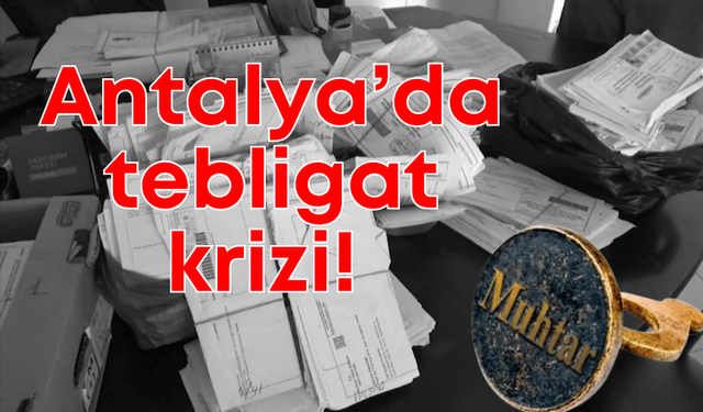 Vatandaş tatile çıktı, derdi muhtarlara kaldı!