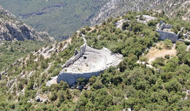 Termesos'ta ilk kazı başladı: Antik kent mezar yeniden yükselecek