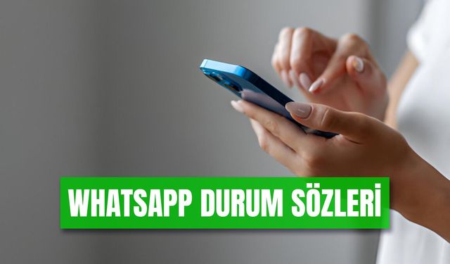 Whatsapp Durum Sözleri: Hakkımda Kısmına Yazılacak Sözler