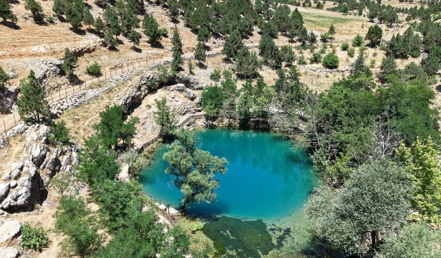 Kahramanmaraş’ta turkuazın kalbindeki sır: Yeşilgöz, doğaseverlerin gözdesi oldu