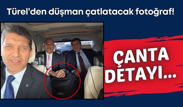 Antalya’da Türel’den düşman çatlatacak fotoğraf! Çanta detayına dikkat