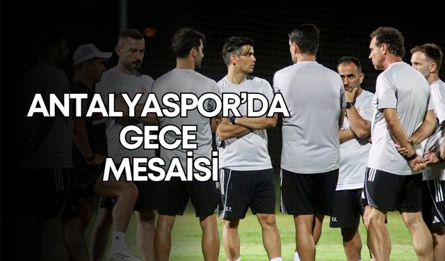 Antalyaspor’da gece mesaisi! Taraftara önemli çağrı geldi