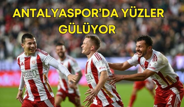 Antalyaspor’da mutluluk rüzgârı! Maaşlar ödendi, moraller düzeldi