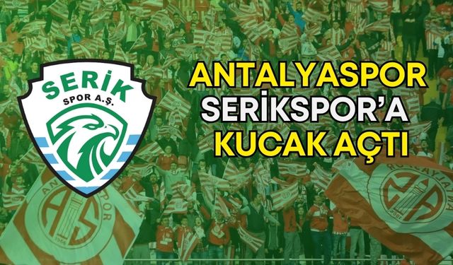 Statsız kalan Serikspor’a Antalyaspor kucak açtı