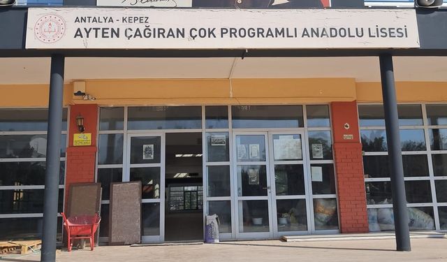 Antalya'da yükümlülerden okul çalışmasına destek!