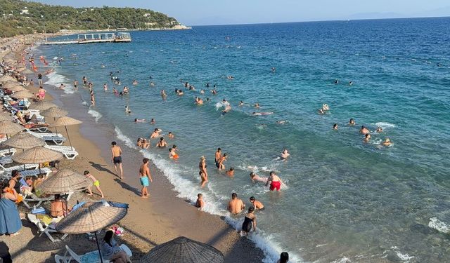 Su krizinin yaşandığı Bodrum'da adım atacak yer kalmadı!