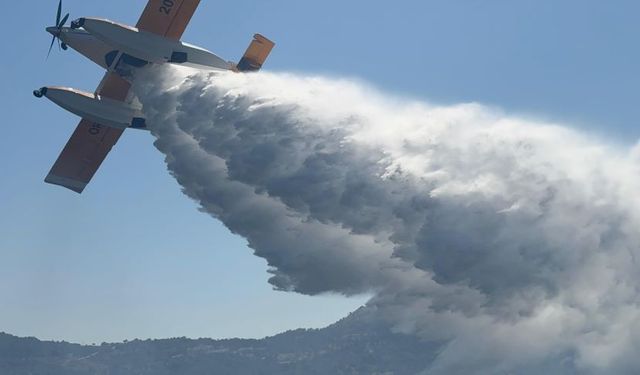Bodrum'da çıkan yangında facianın eşiğinden dönüldü