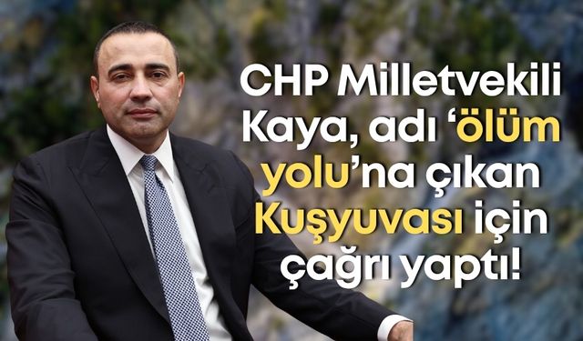 CHP Milletvekili Kaya, adı ‘ölüm yolu’na çıkan Kuşyuvası için çağrı yaptı!