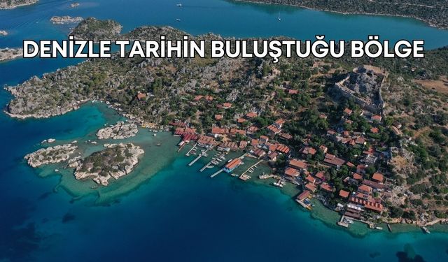 Antalya’da denizle tarihin buluştuğu bölge! Antik Simena büyük ilgi görüyor