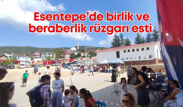 Esentepe'de dayanışma ve sanat şöleni: 3. Yaz Şenlikleri büyük coşkuyla kutlandı