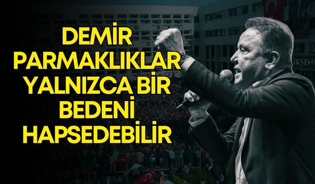 Muhittin Böcek’ten mücadele vurgusu: “Demir parmaklıklar yalnızca bir bedeni hapsedebilir”