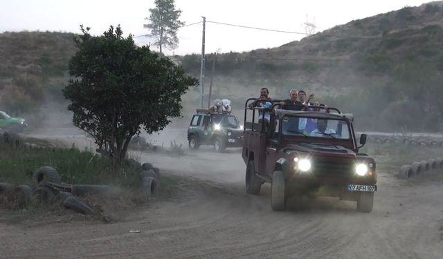 Özel çocuklar Manavgat'ta Off-road heyecanı yaşadı