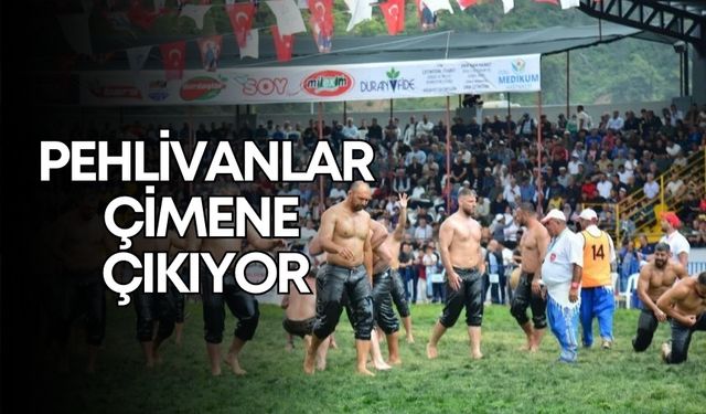 Pehlivanlar, 34. Altın Kiraz Yağlı Pehlivan Güreşleri için çimene çıkıyor